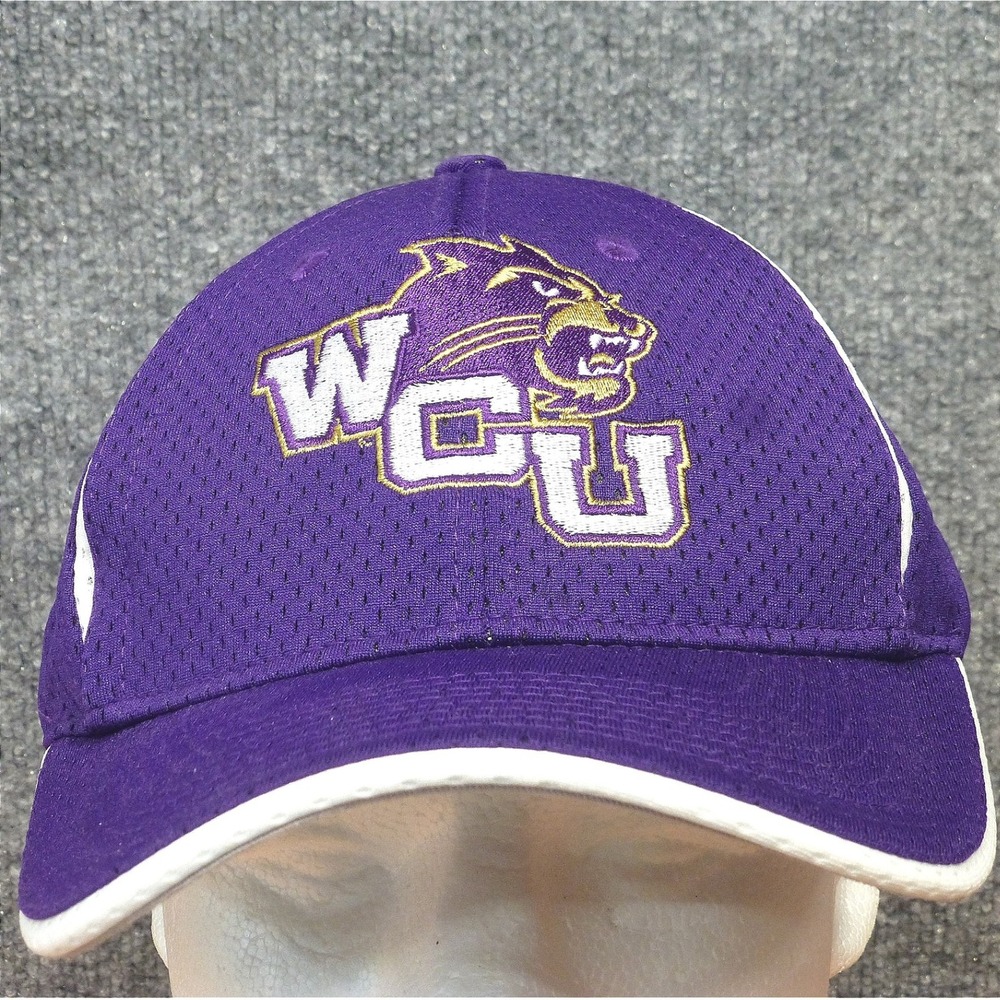 Augusta Sportswear WCU Catamounts Hat Purple Mesh NCAA Western Carolina Univ